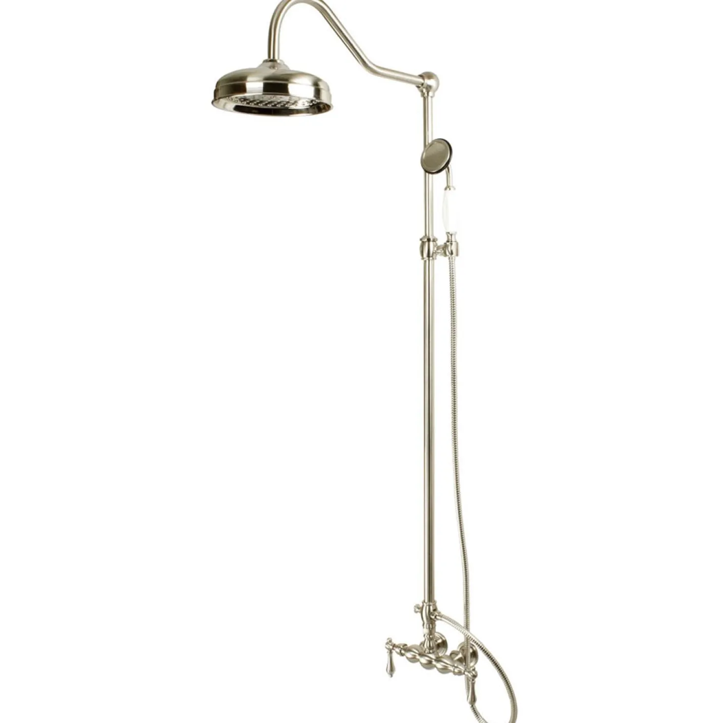 Kingston Brass Vintage Clawfoot Tub Shower Combination with 17" Shower Arm