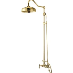 Kingston Brass Vintage Clawfoot Tub Shower Combination with 17