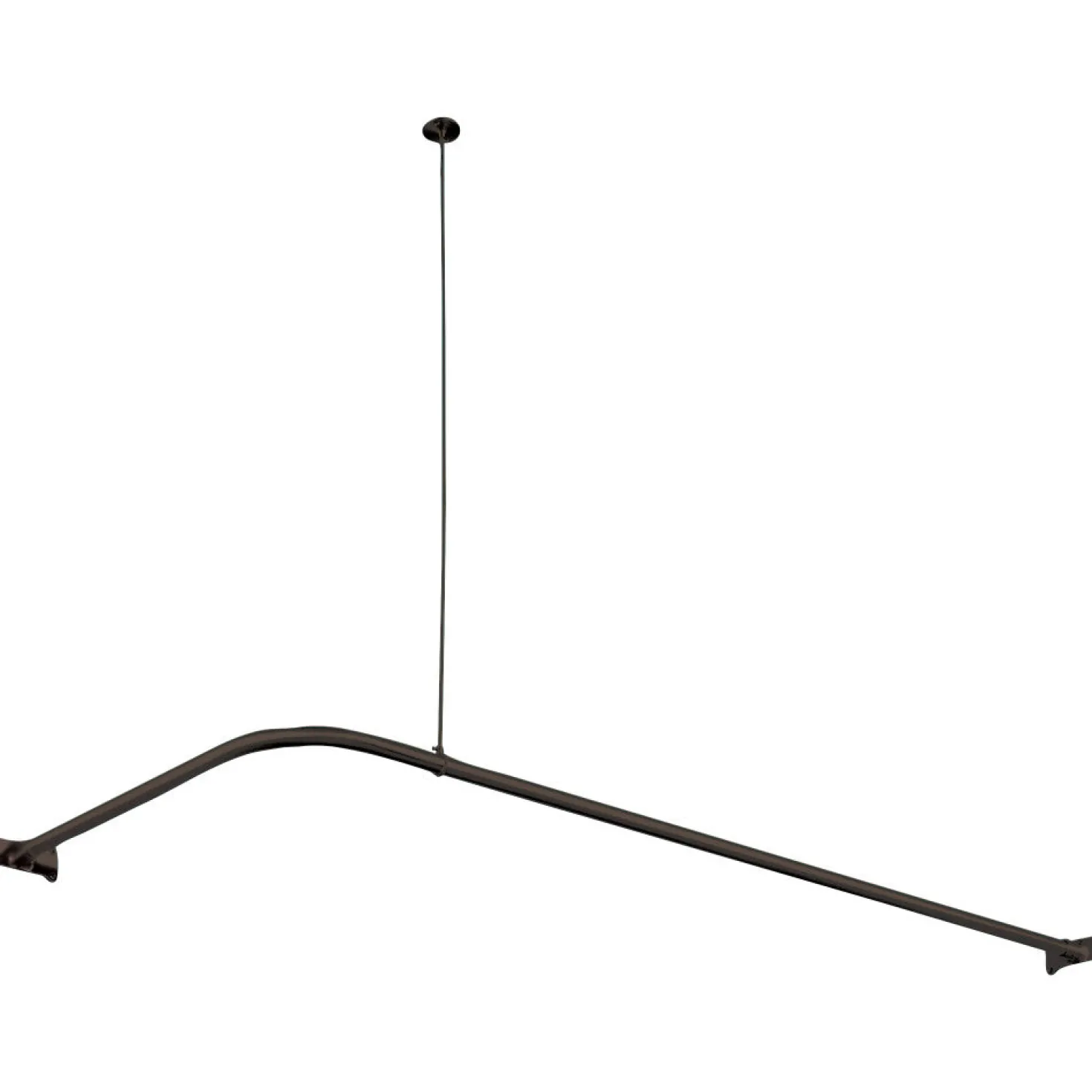 Kingston Brass Vintage Corner Shower Rod