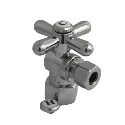 Kingston Brass Vintage Cross Handle Angle Stop with 1/2