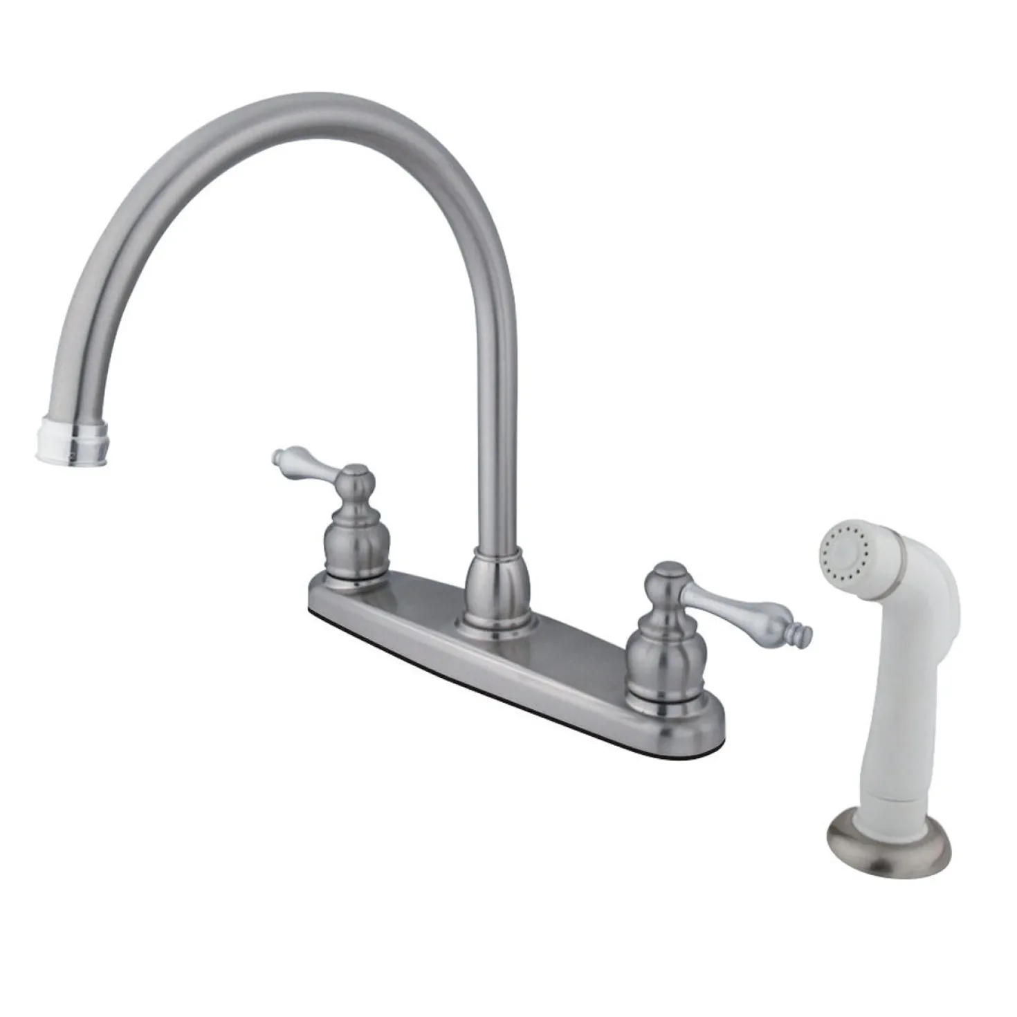 Kingston Brass Vintage Deck Mount Centerset Kitchen Faucet