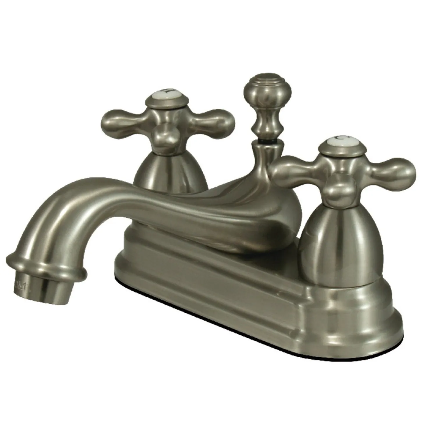 Kingston Brass Vintage Deck Mount 4-Inch Centerset Bathroom Faucet