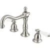 Kingston Brass Vintage Deck Mount 8 to 16-Inch 3-Hole Widespread Bathroom Faucet