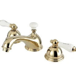 Kingston Brass Vintage Deck Mount 8 to 16-Inch Widespread Bathroom Faucet