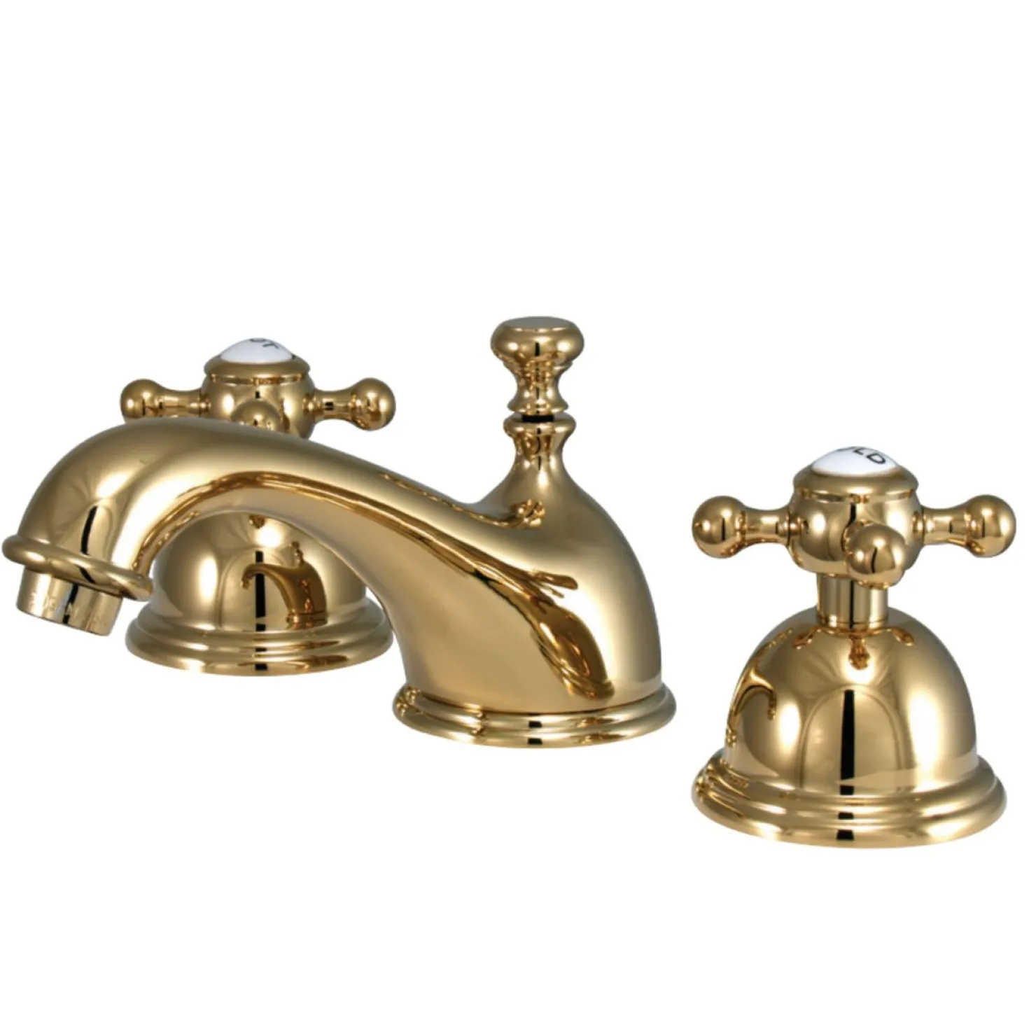 Kingston Brass Vintage Deck Mount 8" Widespread Bathroom Faucet