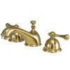 Kingston Brass Vintage Deck Mount 8-Inch Widespread Bathroom Faucet