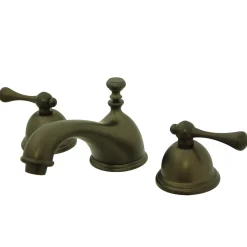 Kingston Brass Vintage Deck Mount 8-Inch Widespread Bathroom Faucet