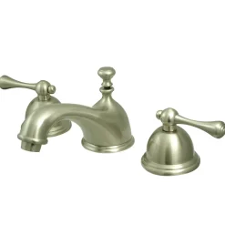 Kingston Brass Vintage Deck Mount 8-Inch Widespread Bathroom Faucet