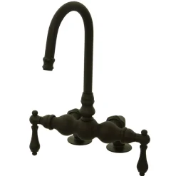 Kingston Brass Vintage Deck Mount Clawfoot Tub Filler Faucet