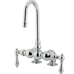 Kingston Brass Vintage Deck Mount Clawfoot Tub Filler Faucet