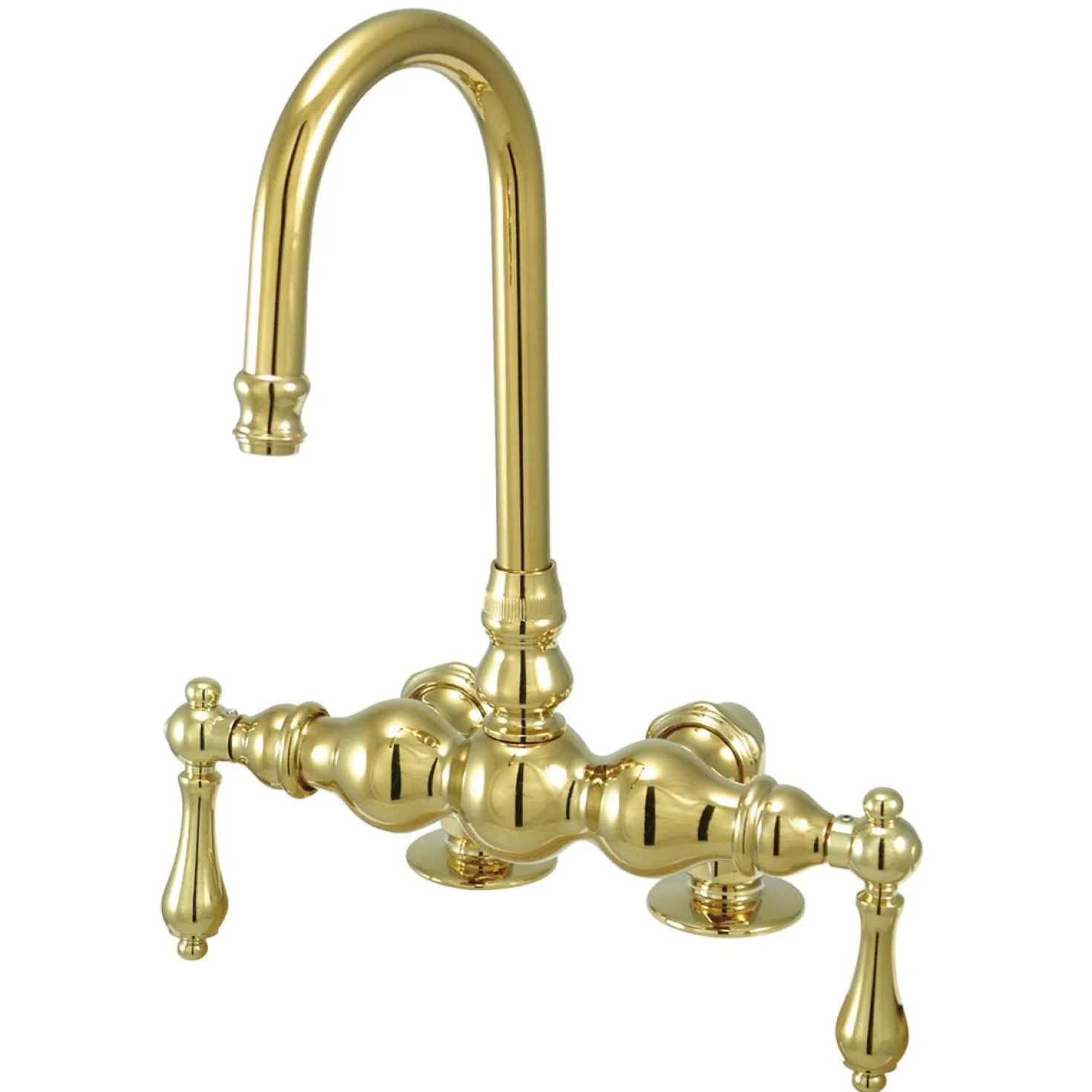 Kingston Brass Vintage Deck Mount Clawfoot Tub Filler Faucet