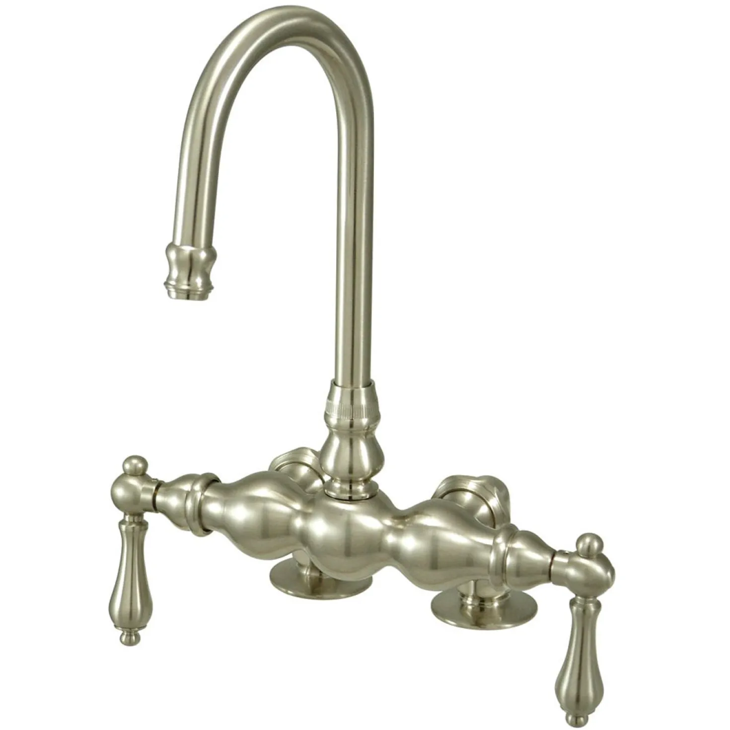 Kingston Brass Vintage Deck Mount Clawfoot Tub Filler Faucet