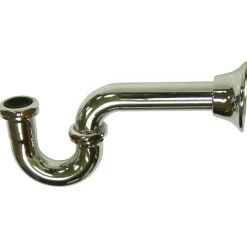 Kingston Brass Vintage 1-1/4" Decorative P-Trap in Polished Chrome