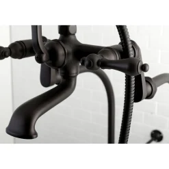 Kingston Brass Vintage Freestanding Tub Filler Package