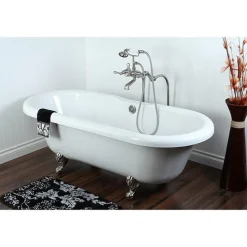 Kingston Brass Vintage Freestanding Tub Filler Package