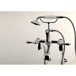 Kingston Brass Vintage Freestanding Tub Filler Package
