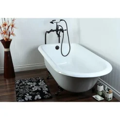 Kingston Brass Vintage Freestanding Tub Filler Package