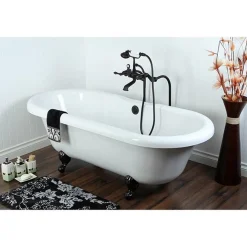 Kingston Brass Vintage Freestanding Tub Filler Package