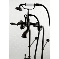 Kingston Brass Vintage Freestanding Tub Filler Package
