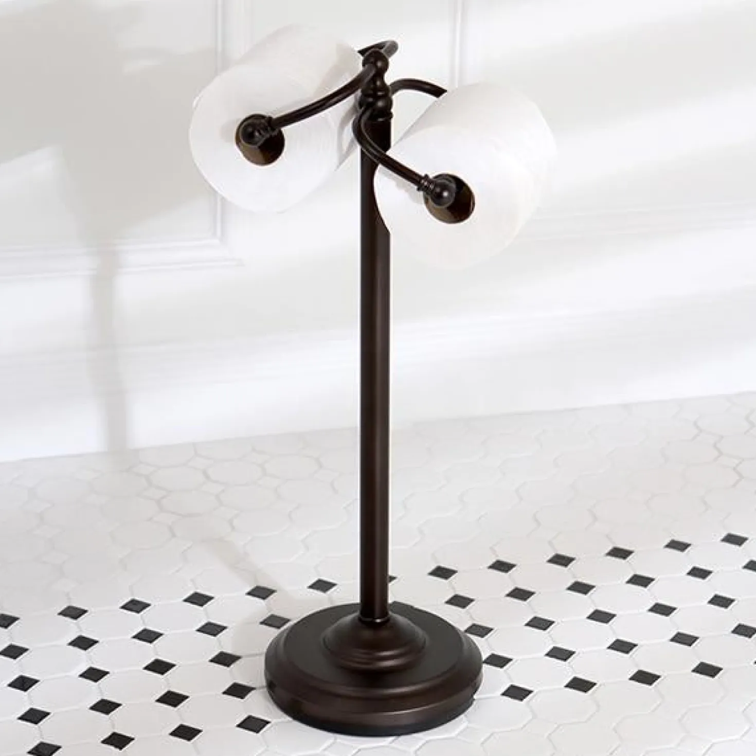 Kingston Brass Vintage Freestanding Toilet Paper Stand