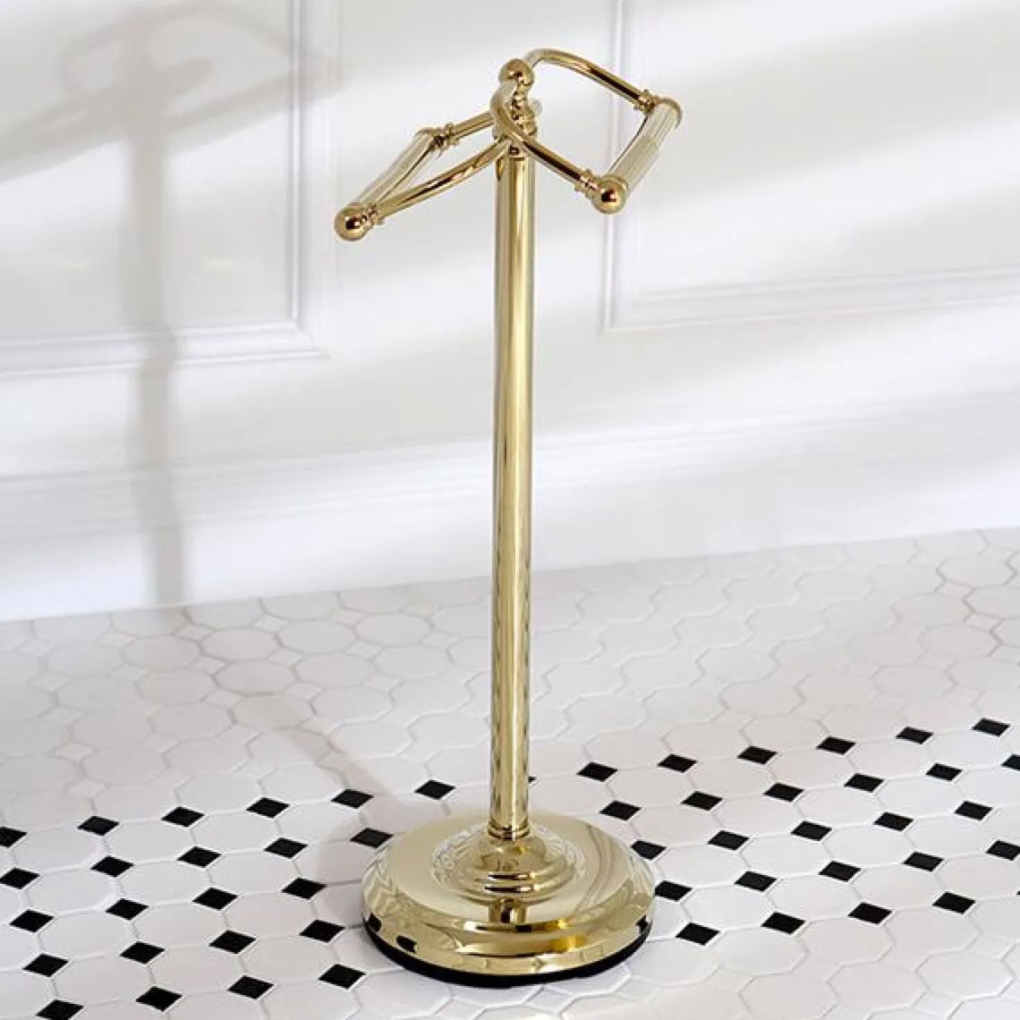 Kingston Brass Vintage Freestanding Toilet Paper Stand