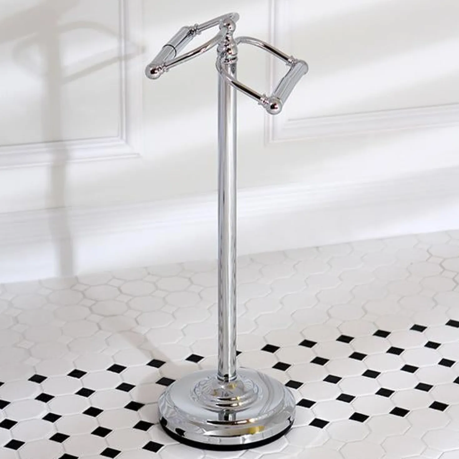 Kingston Brass Vintage Freestanding Toilet Paper Stand