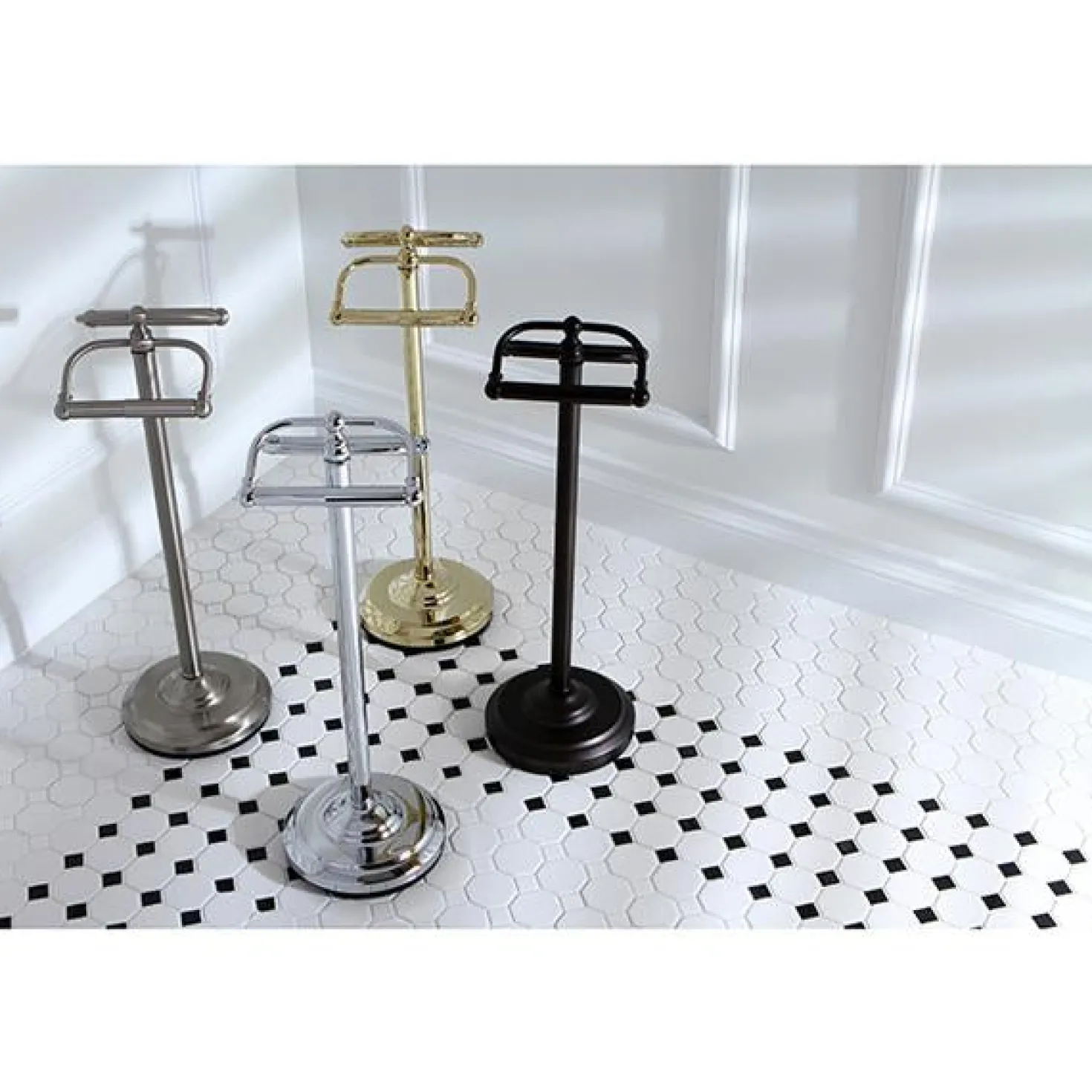 Kingston Brass Vintage Freestanding Toilet Paper Stand