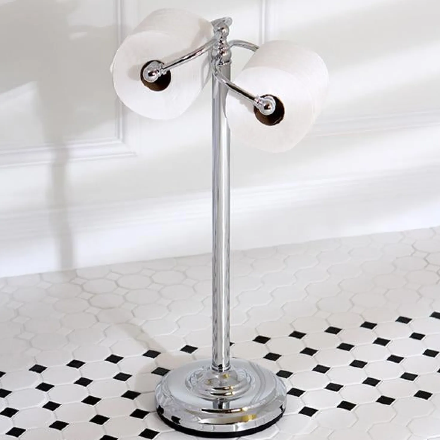 Kingston Brass Vintage Freestanding Toilet Paper Stand