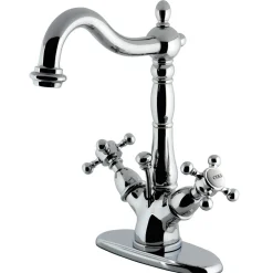 Kingston Brass Vintage 2-Handle 4-Inch Centerset Bathroom Faucet