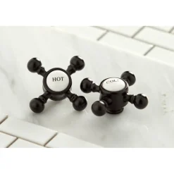 Kingston Brass Vintage 2-Handle 4-Inch Centerset Bathroom Faucet