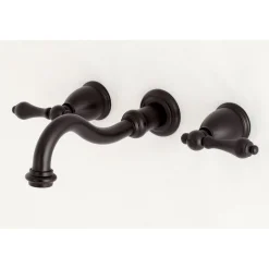 Kingston Brass Vintage 2-Handle Wall Mount Bathroom Faucet