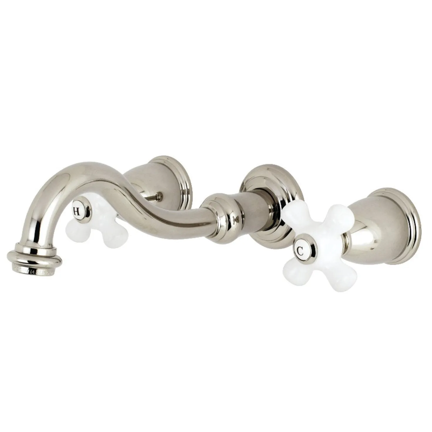 Kingston Brass Vintage 2-Handle Wall Mount 3-Hole Bathroom Faucet