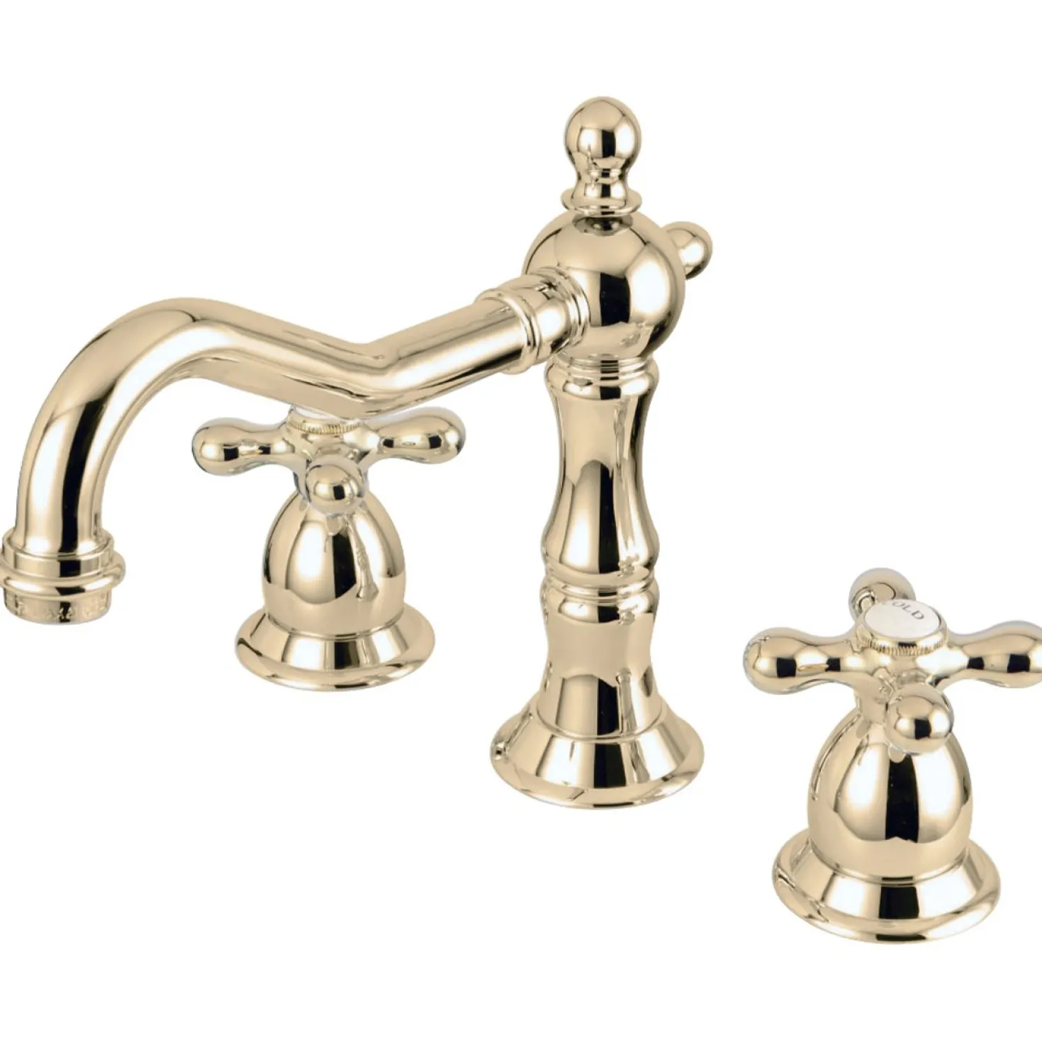 Kingston Brass Vintage 2-Handle 8 to 16-Inch Widespread Bathroom Faucet