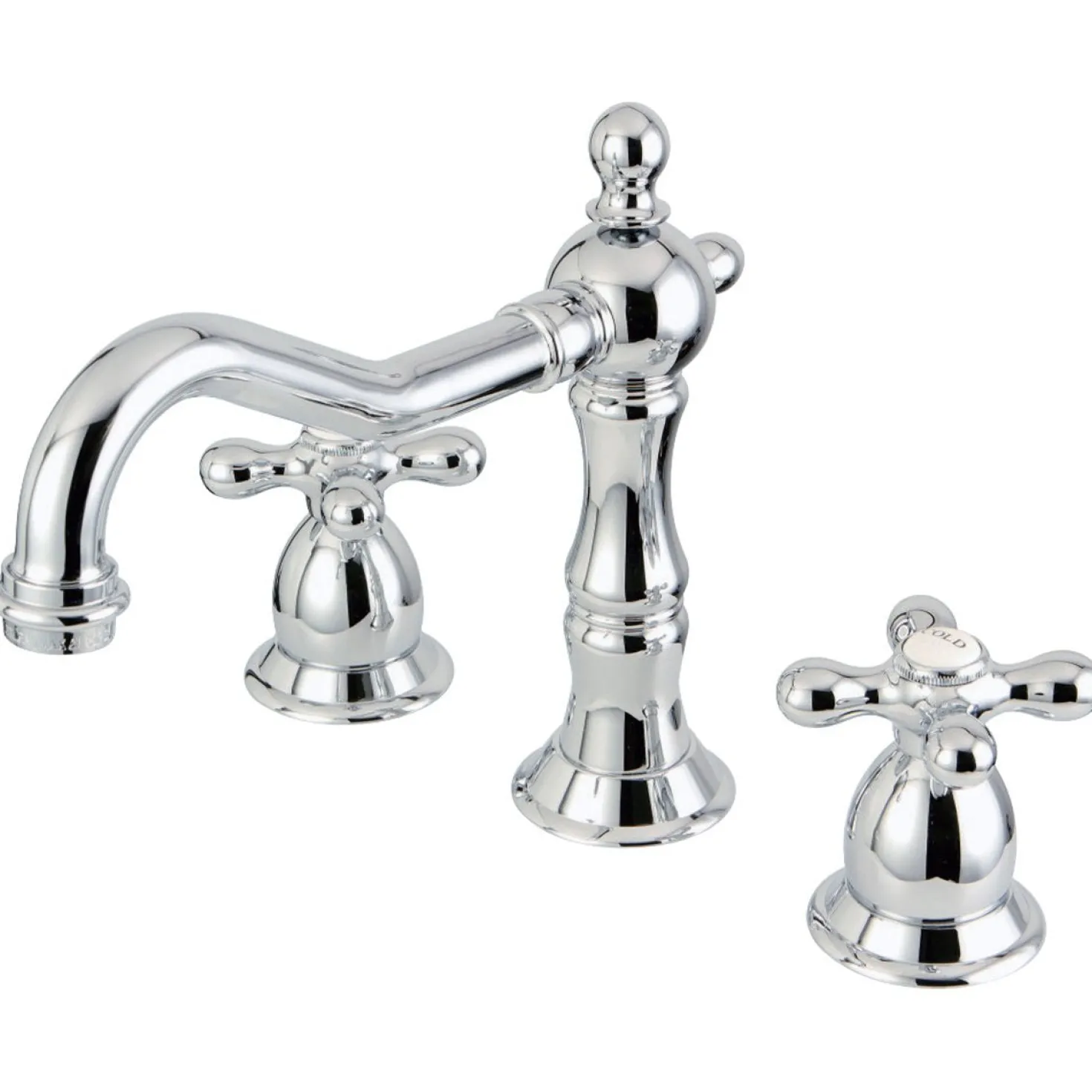 Kingston Brass Vintage 2-Handle 8 to 16-Inch Widespread Bathroom Faucet