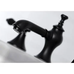 Kingston Brass Vintage 3-Hole 8-Inch Widespread Bathroom Faucet