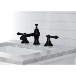 Kingston Brass Vintage 3-Hole 8-Inch Widespread Bathroom Faucet