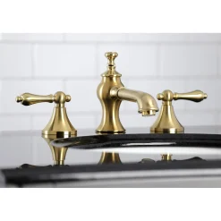 Kingston Brass Vintage 3-Hole 8-Inch Widespread Bathroom Faucet