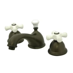 Kingston Brass Vintage 3-Hole 8 to 16-Inch Widespread Bathroom Faucet
