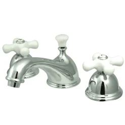 Kingston Brass Vintage 3-Hole 8 to 16-Inch Widespread Bathroom Faucet