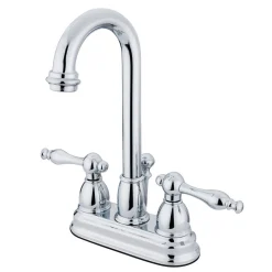 Kingston Brass Vintage 4-Inch Centerset 2-Handle Bathroom Faucet