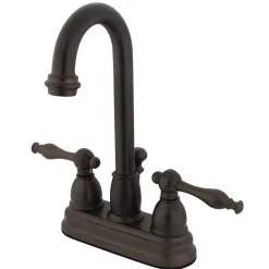 Kingston Brass Vintage 4-Inch Centerset 2-Handle Bathroom Faucet