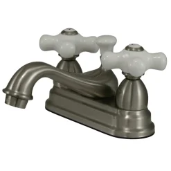Kingston Brass Vintage 4-Inch Centerset Deck Mount Bathroom Faucet