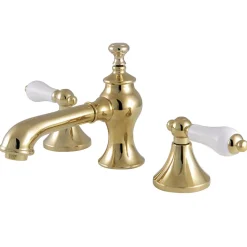 Kingston Brass Vintage 8-Inch Widespread Three-Hole Bathroom Faucet