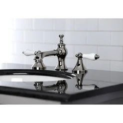 Kingston Brass Vintage 8-Inch Widespread Three-Hole Bathroom Faucet