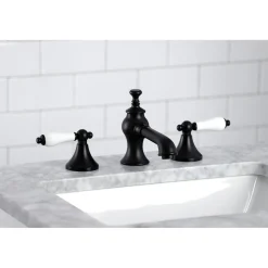 Kingston Brass Vintage 8-Inch Widespread Three-Hole Bathroom Faucet