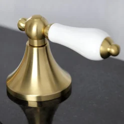 Kingston Brass Vintage 8-Inch Widespread Three-Hole Bathroom Faucet