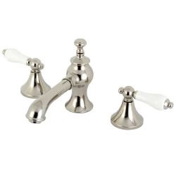 Kingston Brass Vintage 8-Inch Widespread Three-Hole Bathroom Faucet