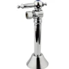 Kingston Brass Vintage 3/8" OD Compression, 1/2" Sweat Angle Shut-off Valve with 5" Extension