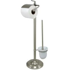 Kingston Brass Vintage Pedestal Toilet Paper and Brush Holder