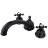 Kingston Brass Vintage Solid Brass Two Handle Roman Tub Filler